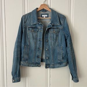 LOFT cropped denim jacket